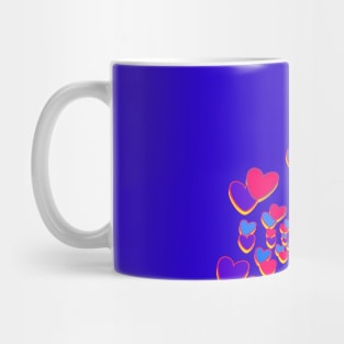 Bi-Trans Hearts Mug